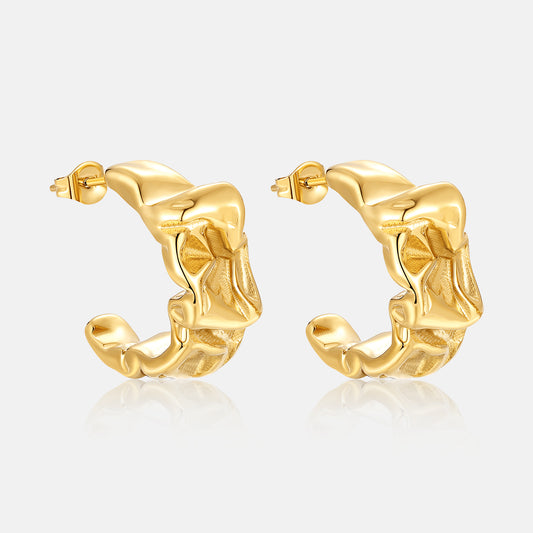 GOLDEN LAVA EARRINGS