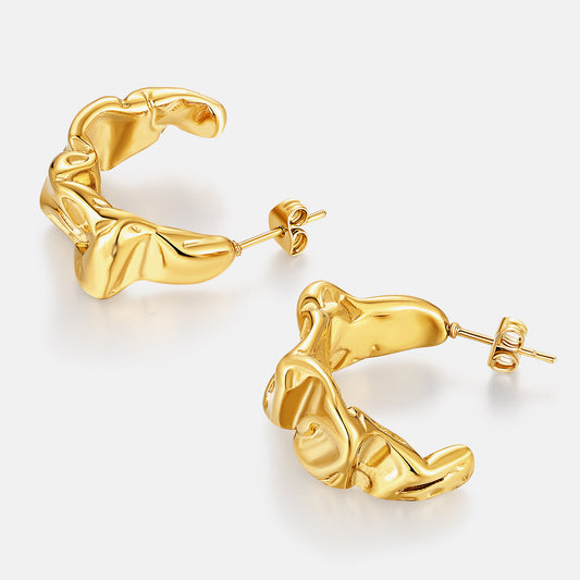 GOLDEN LAVA EARRINGS