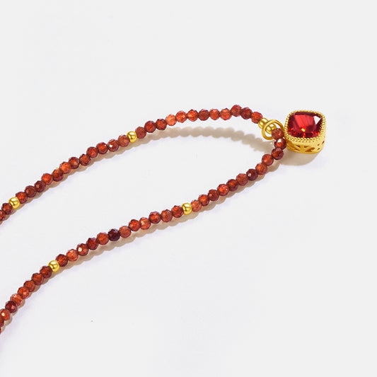 NATURAL GEMSTONE BEADED