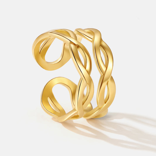 BRAID OPEN RING