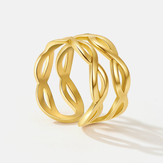 BRAID OPEN RING