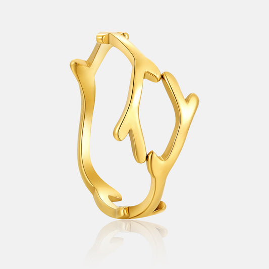 FOREST ANTLER RING