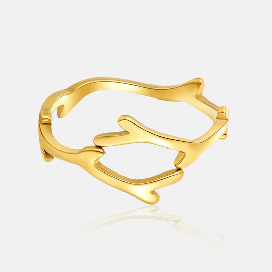 FOREST ANTLER RING